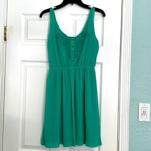 Small Turquoise Papaya dress